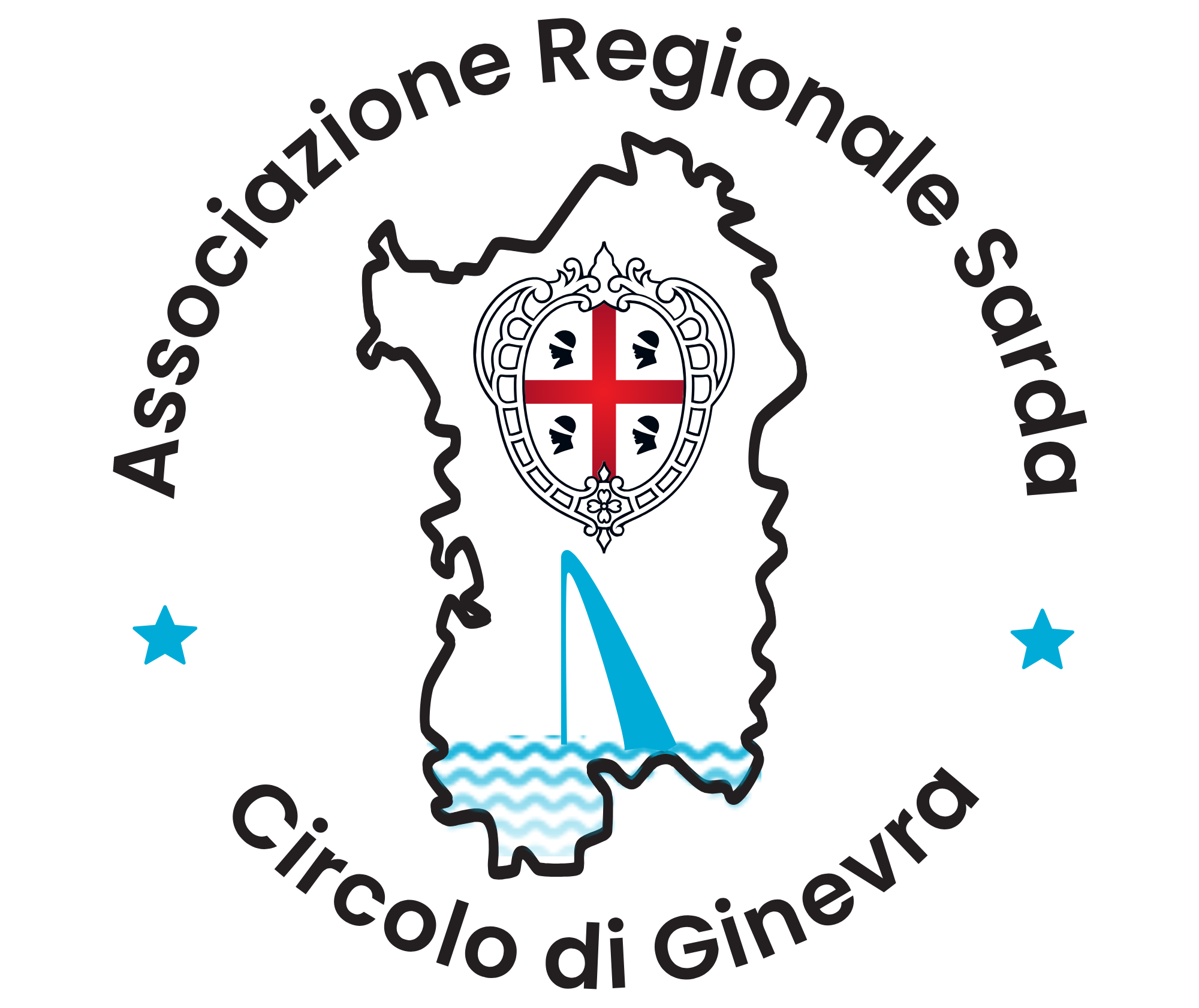 Logo Associazione Regionale Sarda Circolo di Ginevra